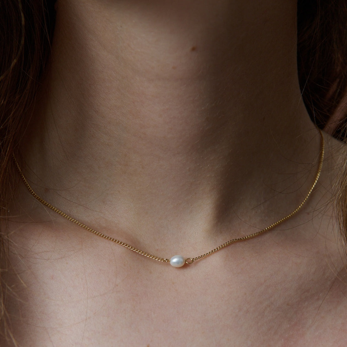 Rhoda Pearl 18K Gold Plated Necklace