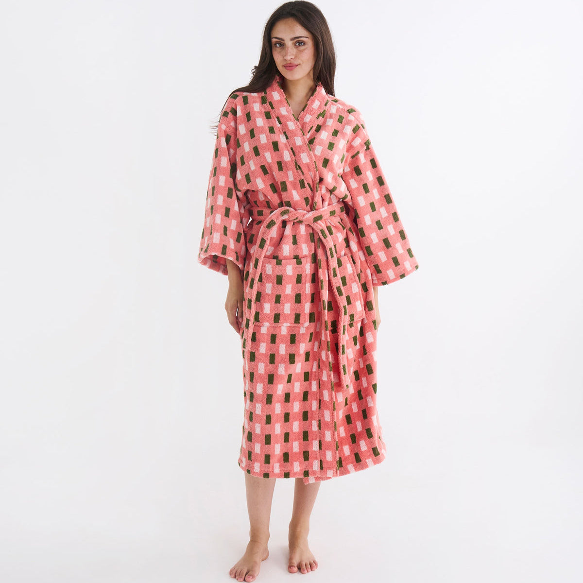 Speckle Terry Bath Robe