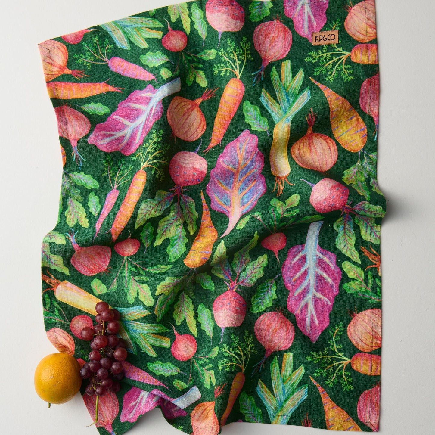 Veggie Soup Tea Towel