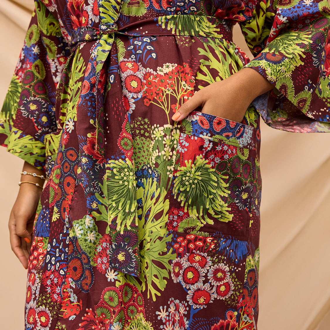 Garnet Cora Cotton Robe
