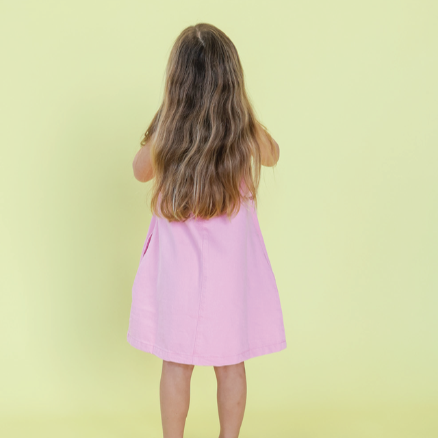 Candy Shift Denim Kids Dress
