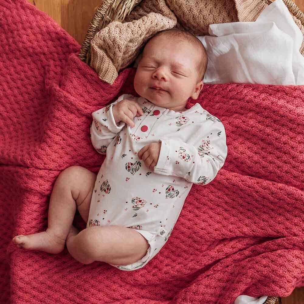 Heart Long Sleeve Bodysuit