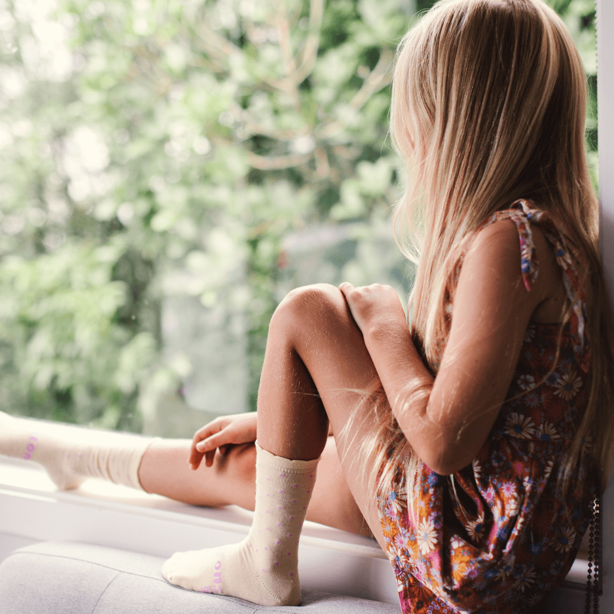 Child Merino Wool Socks - Posy