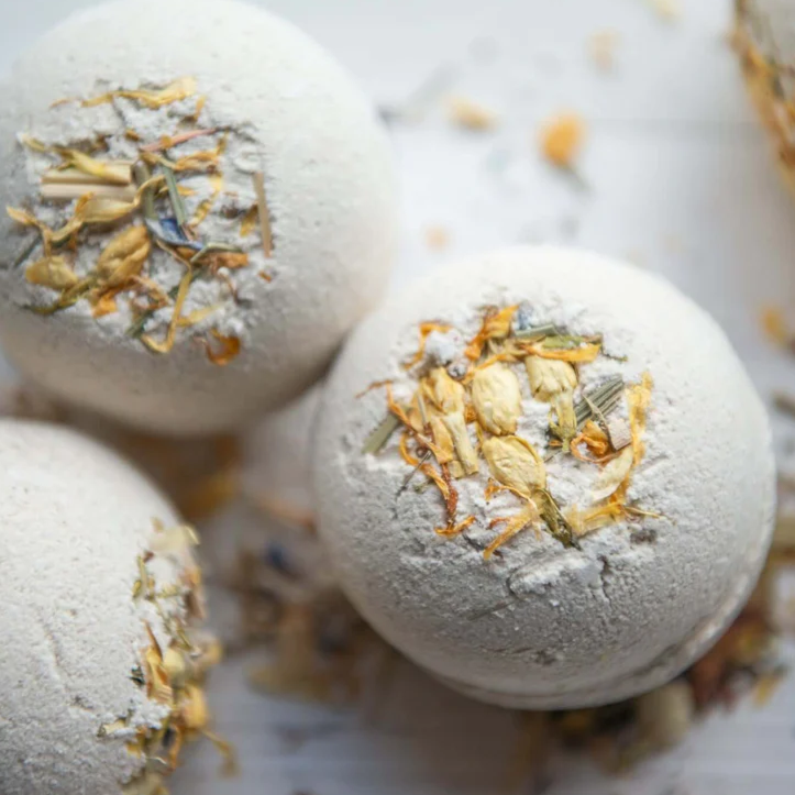 Lemongrass & Green Clay Natural Bath Bomb