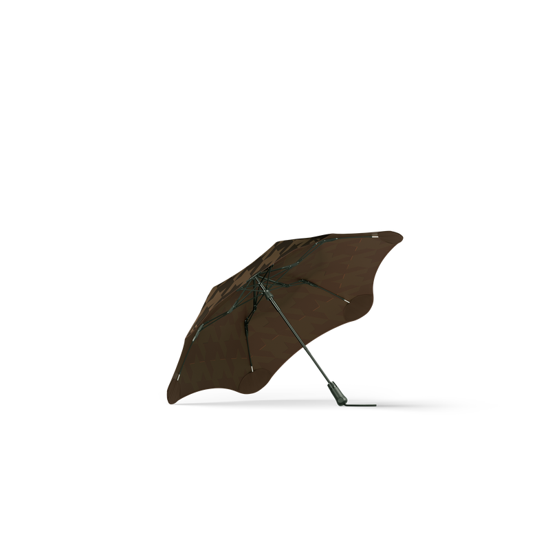 BLUNT Metro Umbrella Houndstooth Cocoa
