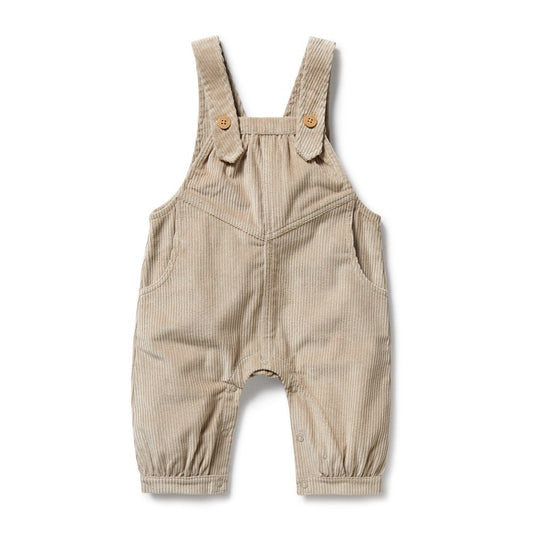 Sand Organic Cord Overall