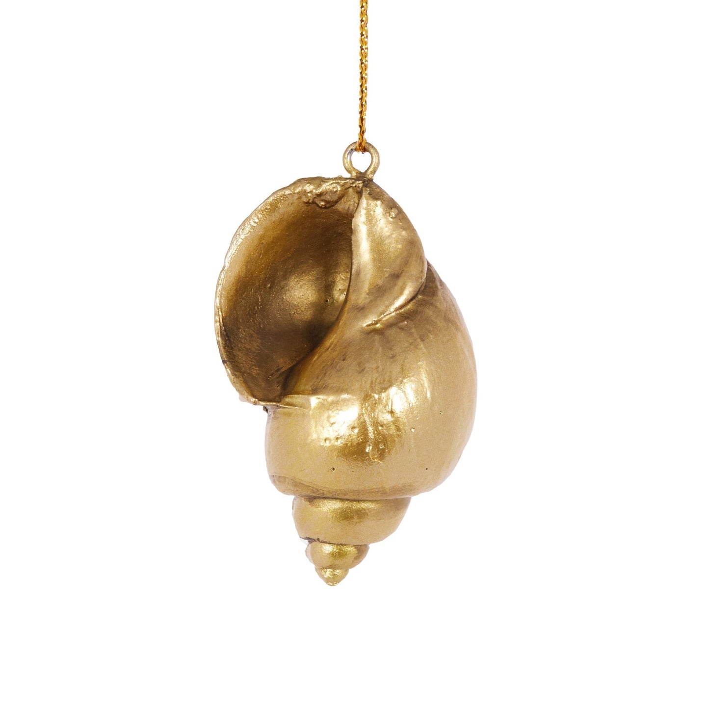 Gold Shell Ornament