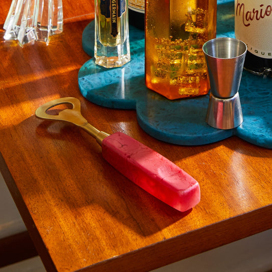 Court Bottle Opener Raspberry