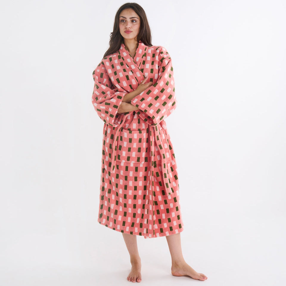 Speckle Terry Bath Robe