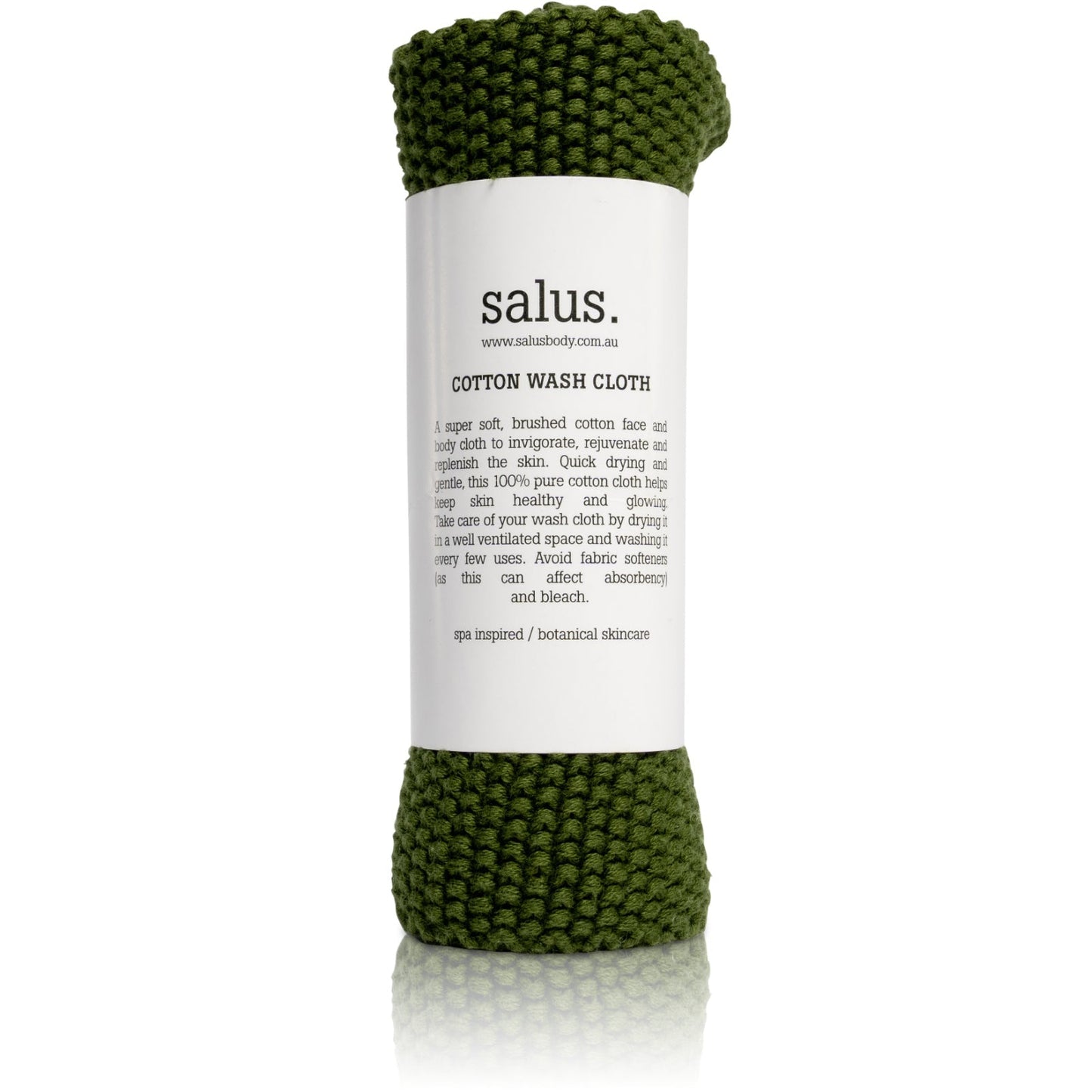 Cotton Wash Cloth Green