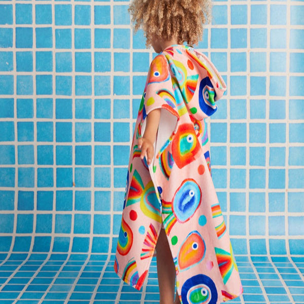 Fancy Fins Kids Hooded Towel