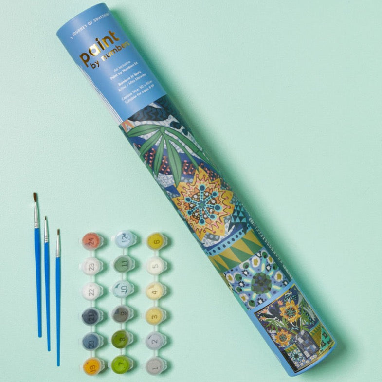 Paint By Numbers Bamboo and Spots