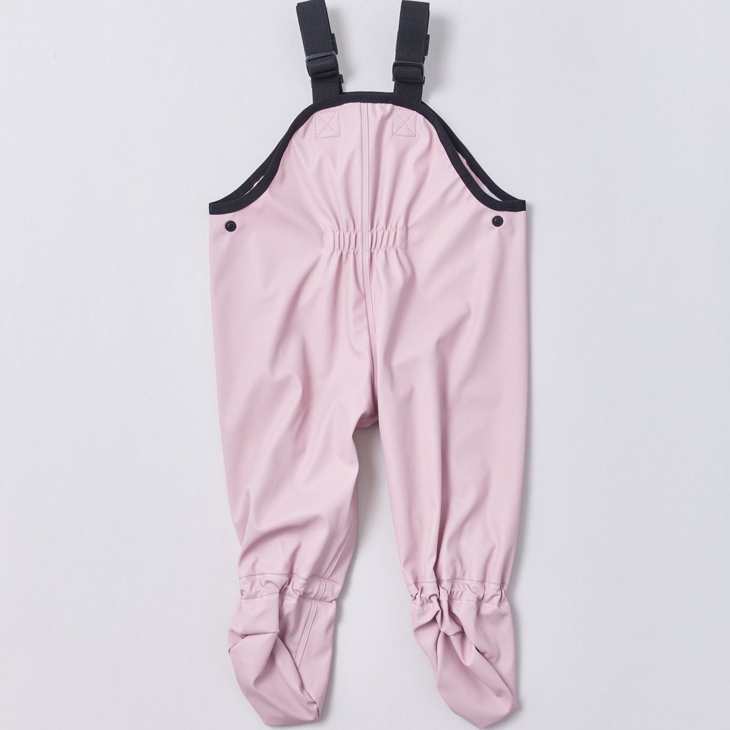 Waterproof Overall Crawlers Blush