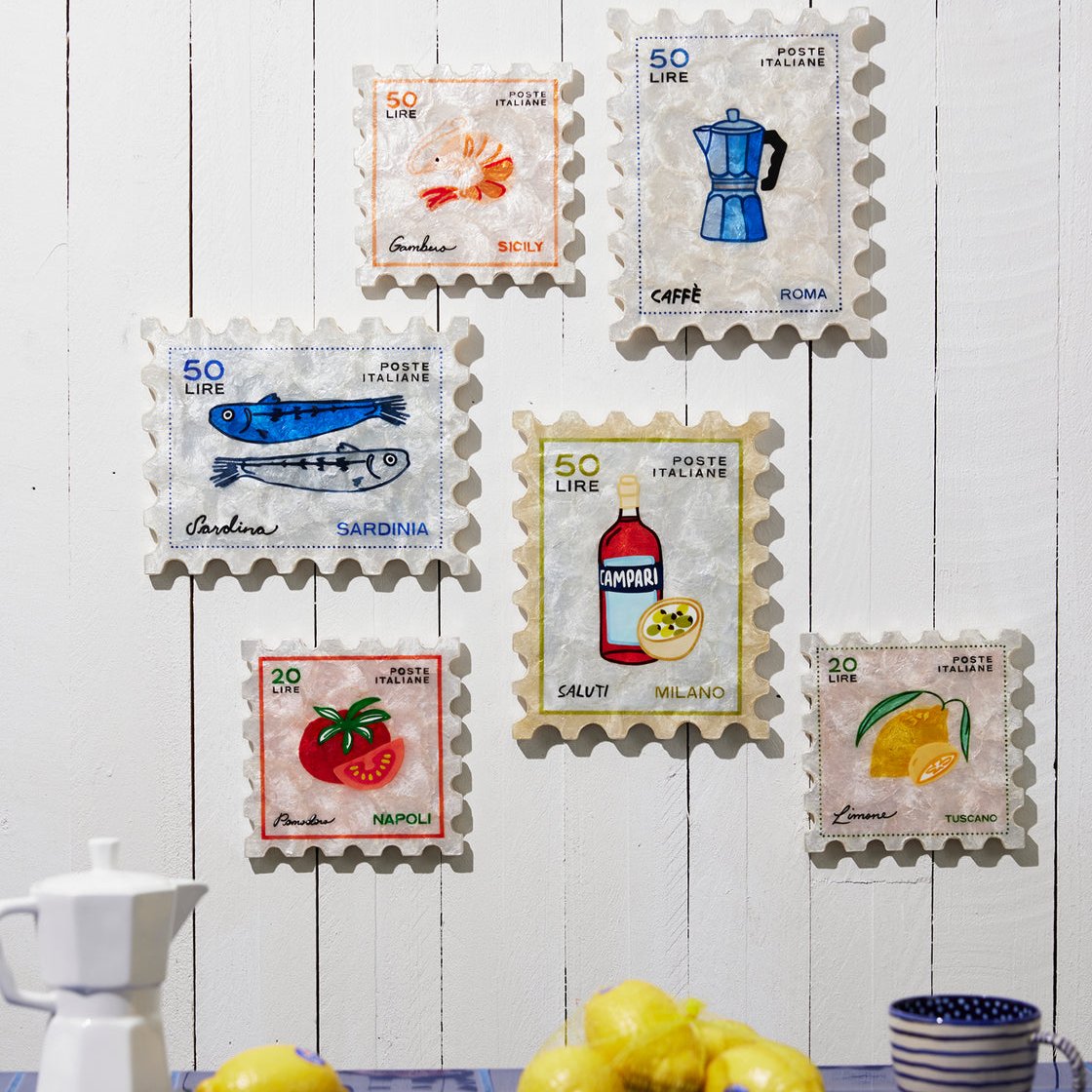 Sardina Stamp Wall Art