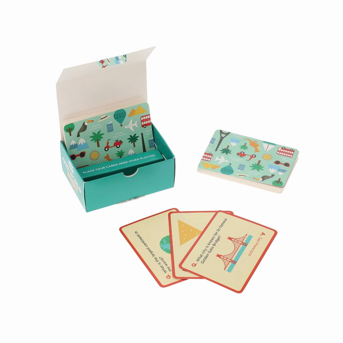 Our World Trivia Quiz Cards
