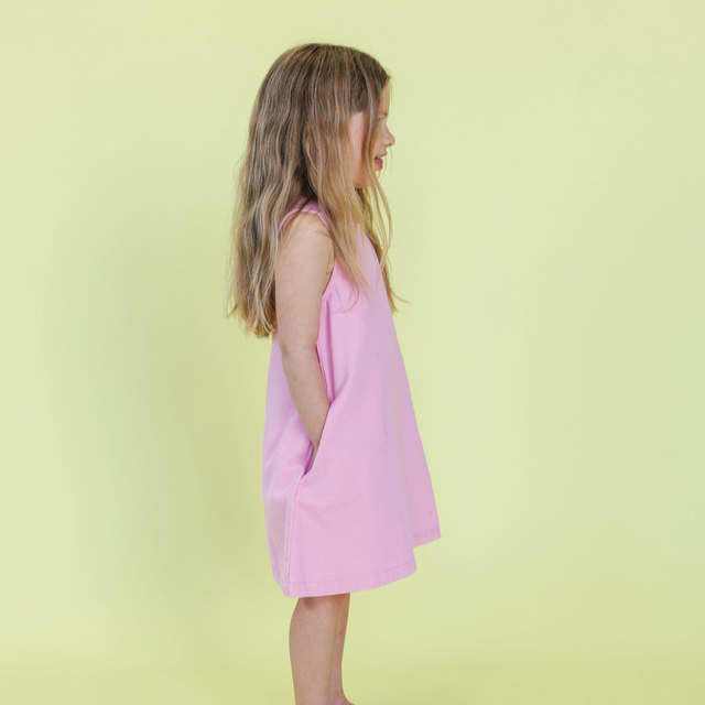 Candy Shift Denim Kids Dress