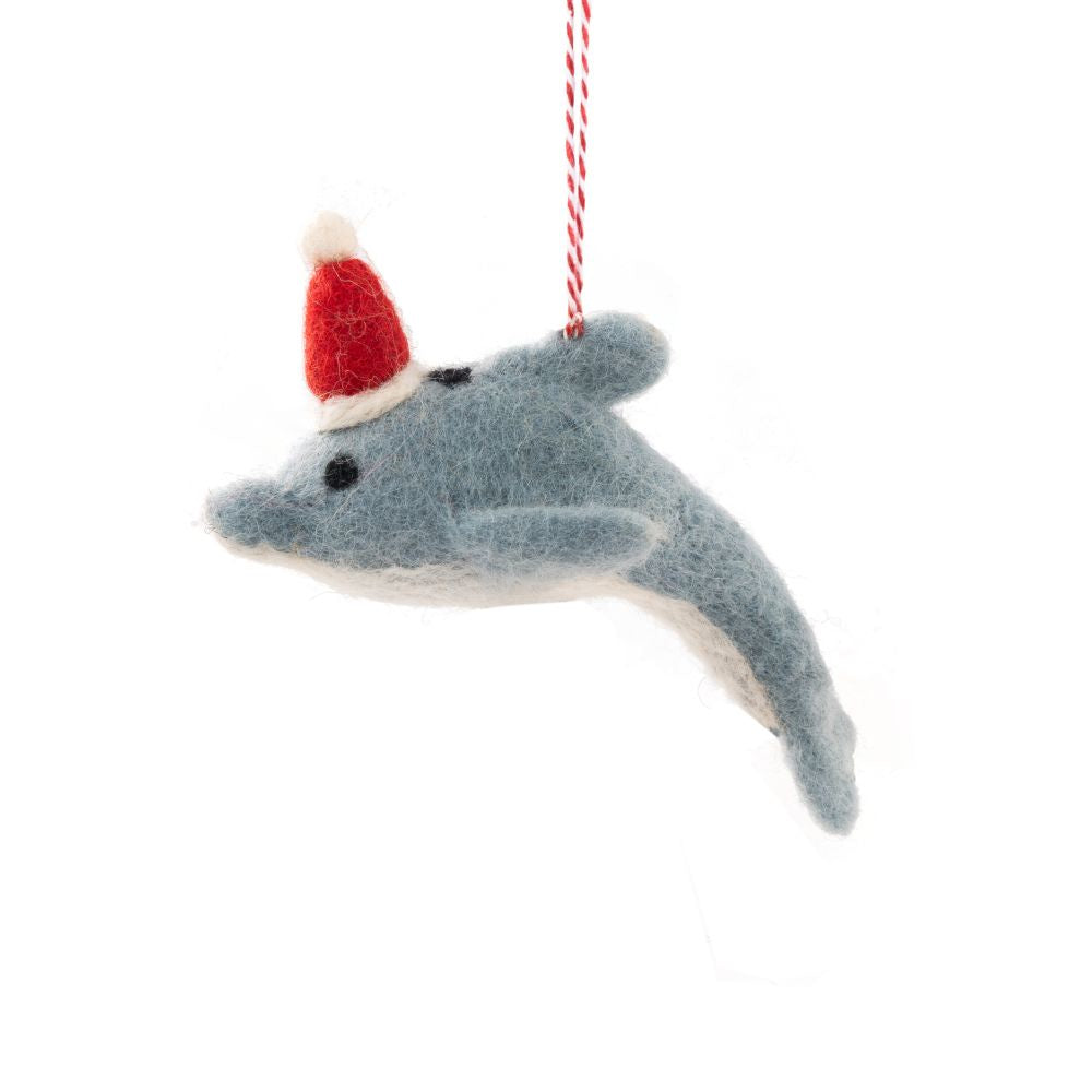 Dolphin Dani Wool Decoration