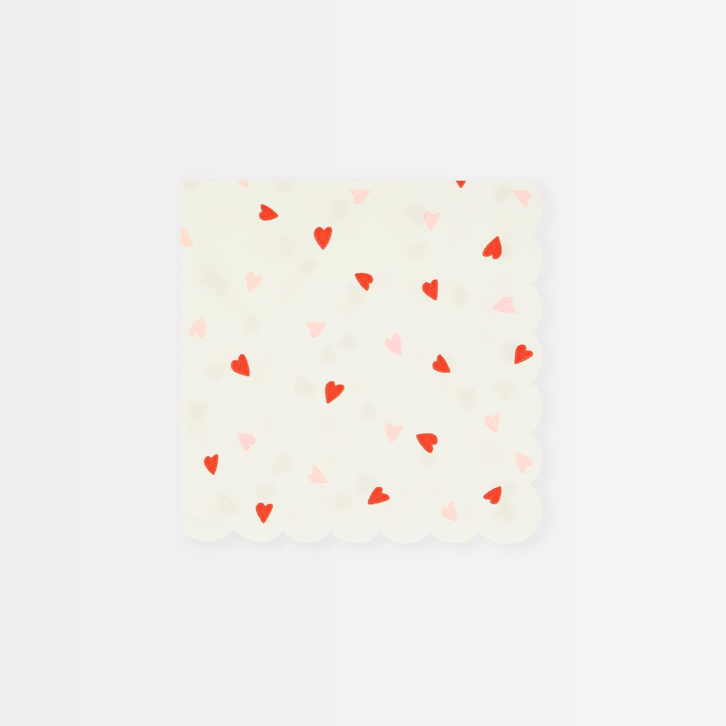 Heart Pattern Small Paper Napkins