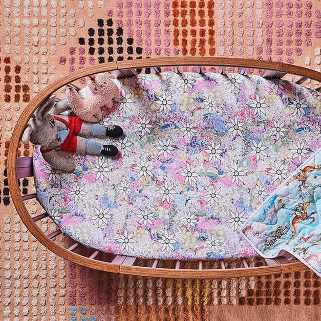 Flora & Fauna Organic Cotton Baby Fitted Sheets