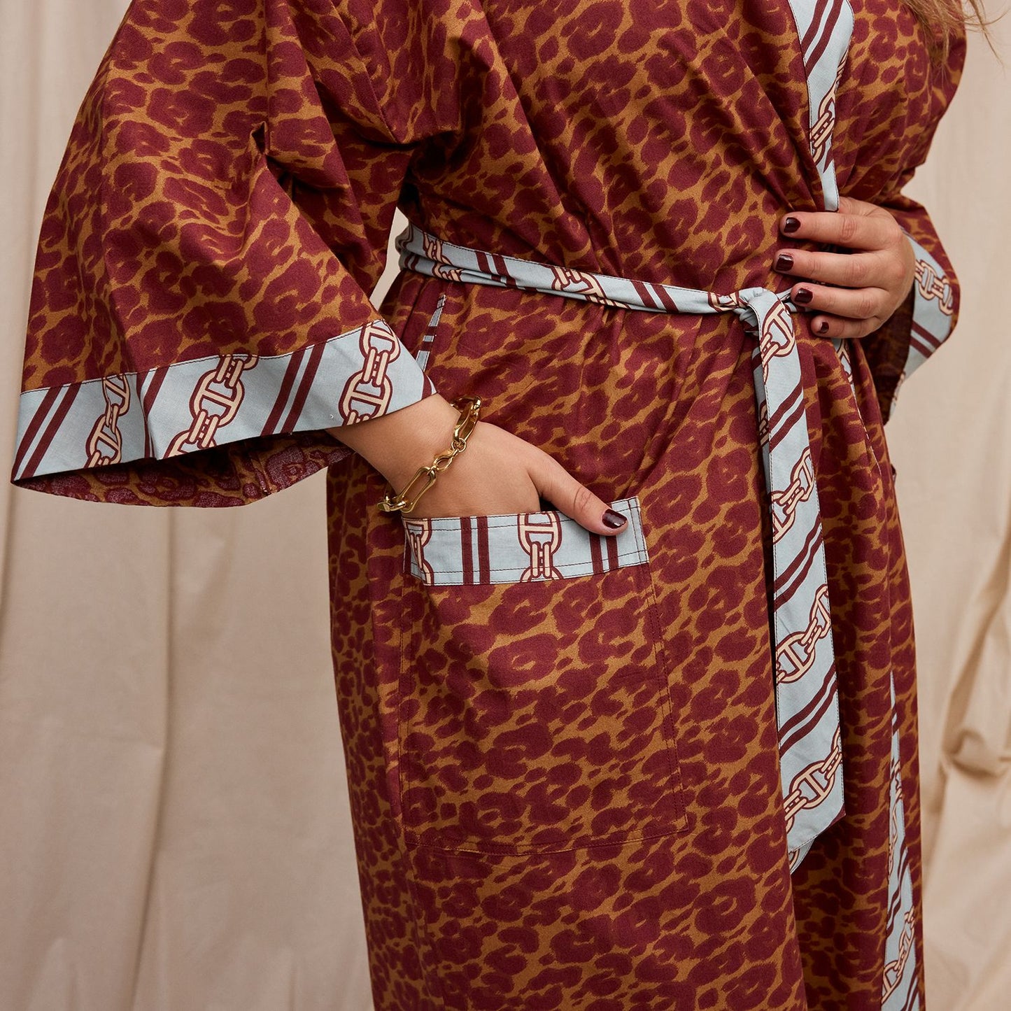 Odette Cotton Bath Robe