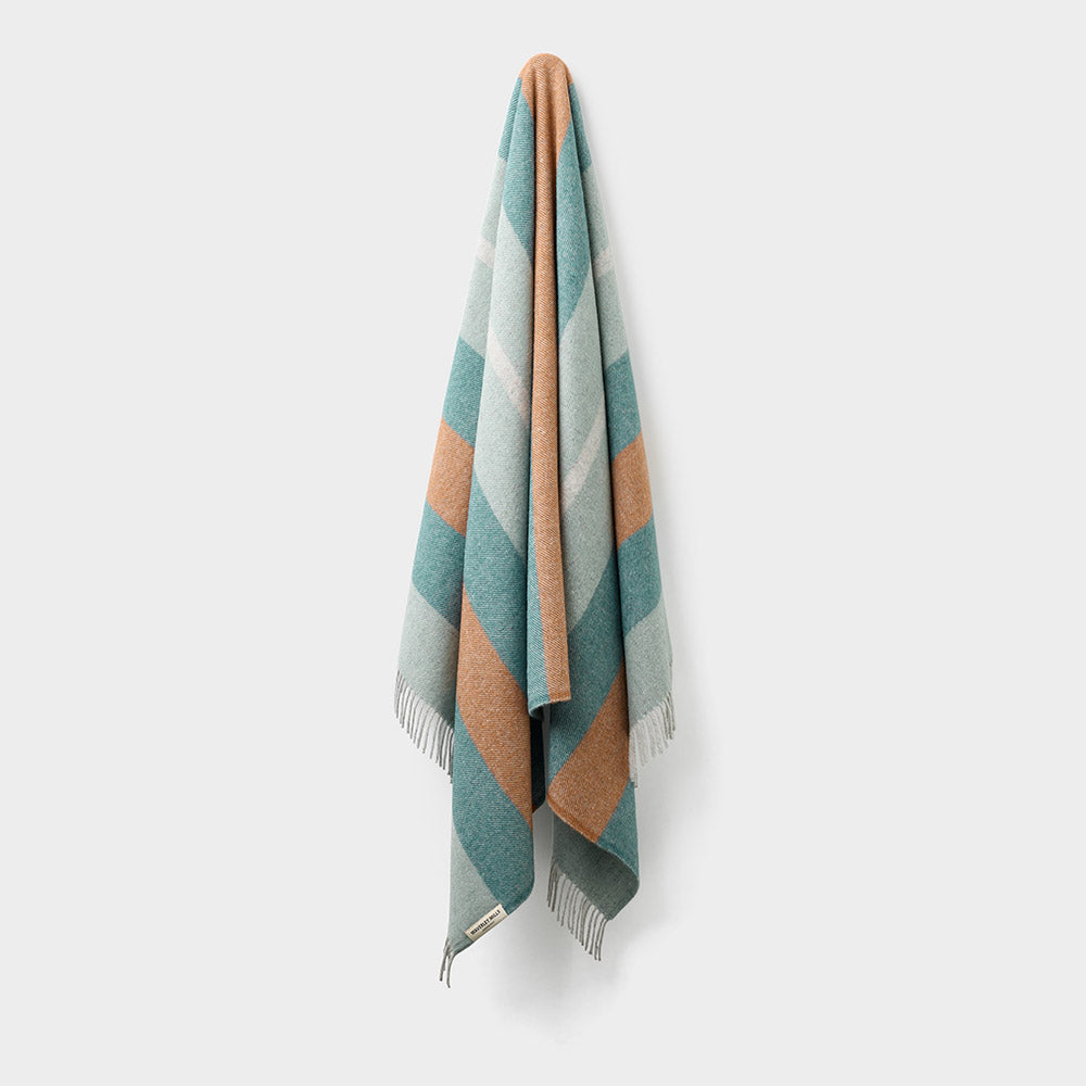 Breezy Lake Recycled Wool Throw