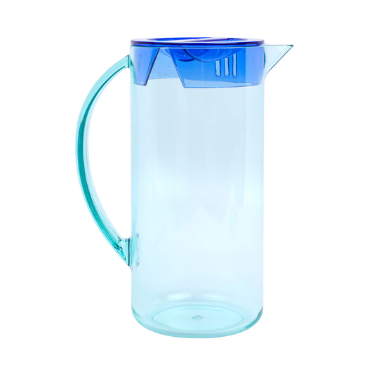 Hobbes Pitcher Mint & Cobalt
