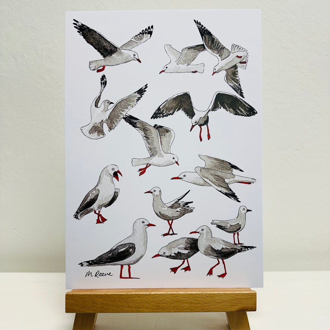 Seagulls Print