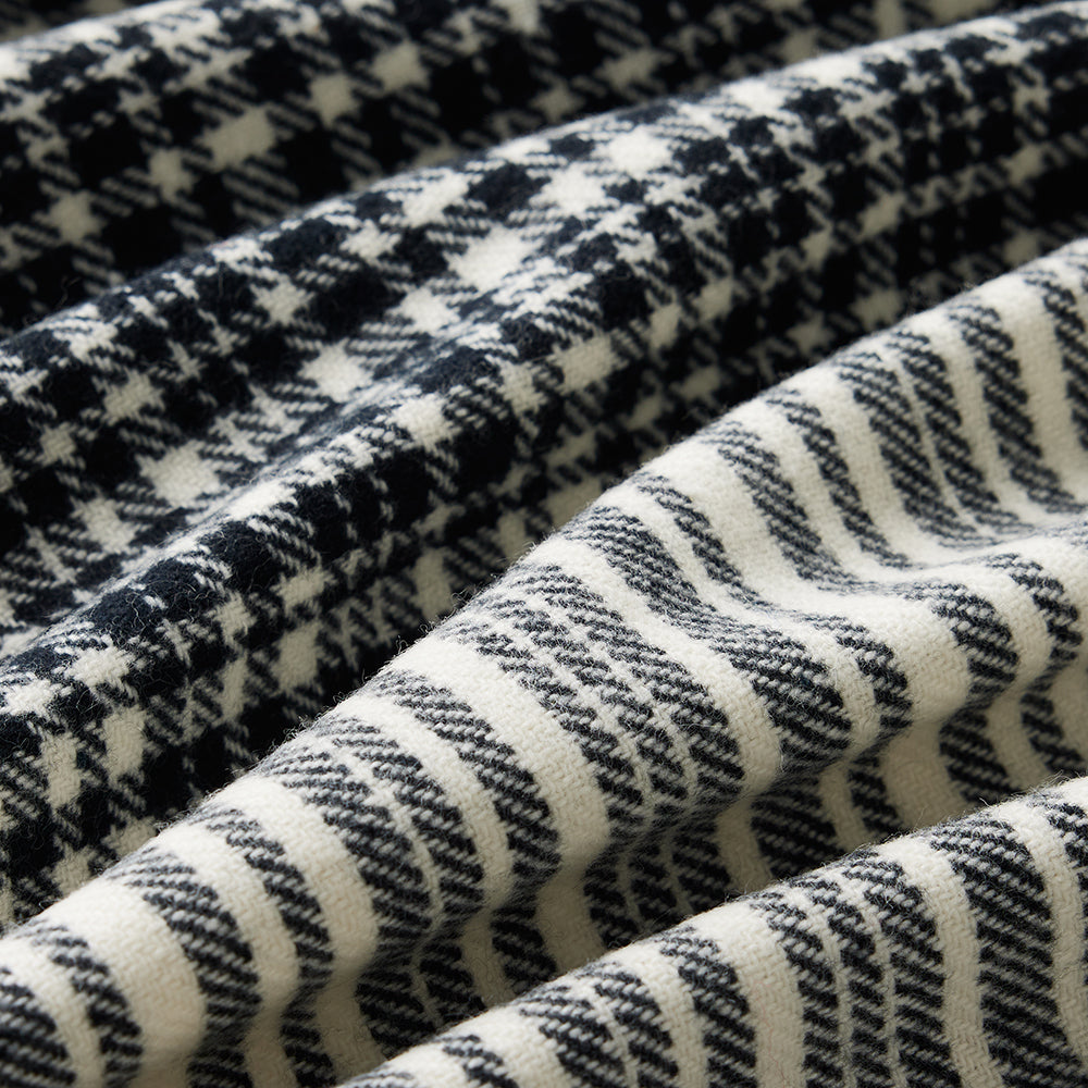 Bask Charcoal Merino Wool Scarf