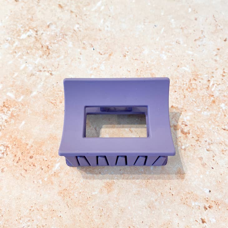 Matt Square Claw Clip