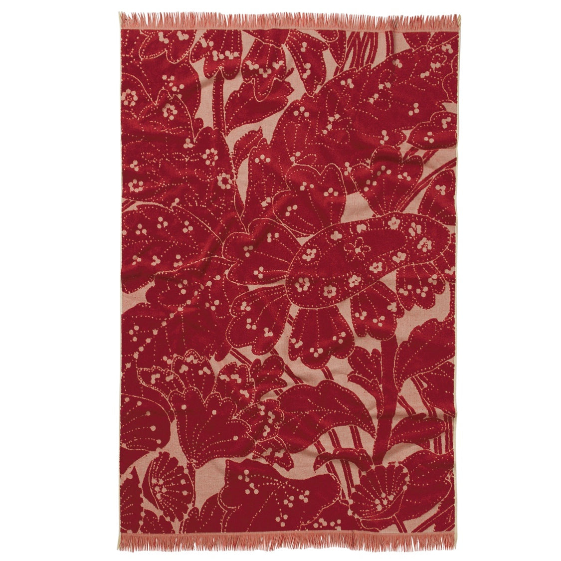 Crimson Lucia Bath Sheet