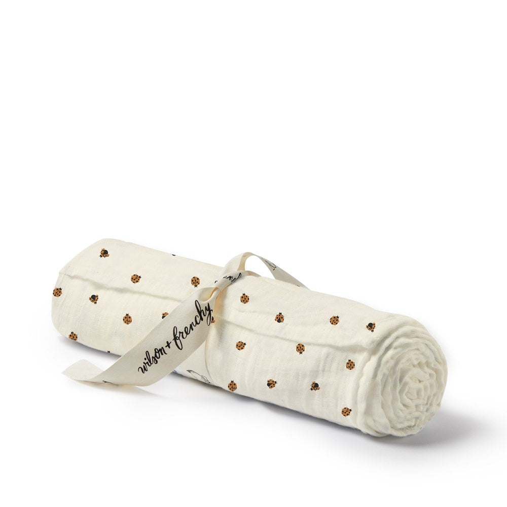 Little Lady Bugs Organic Muslin