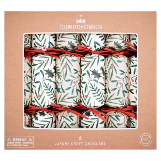 Rustic Foliage - 6 Crackers