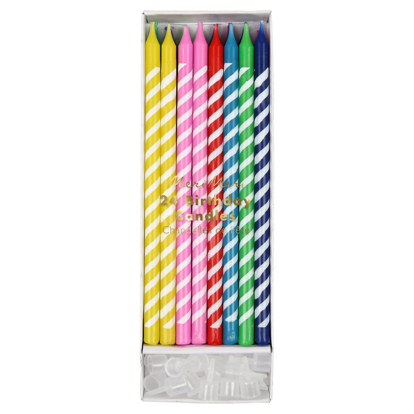 Bright Party Candles Pack of 24