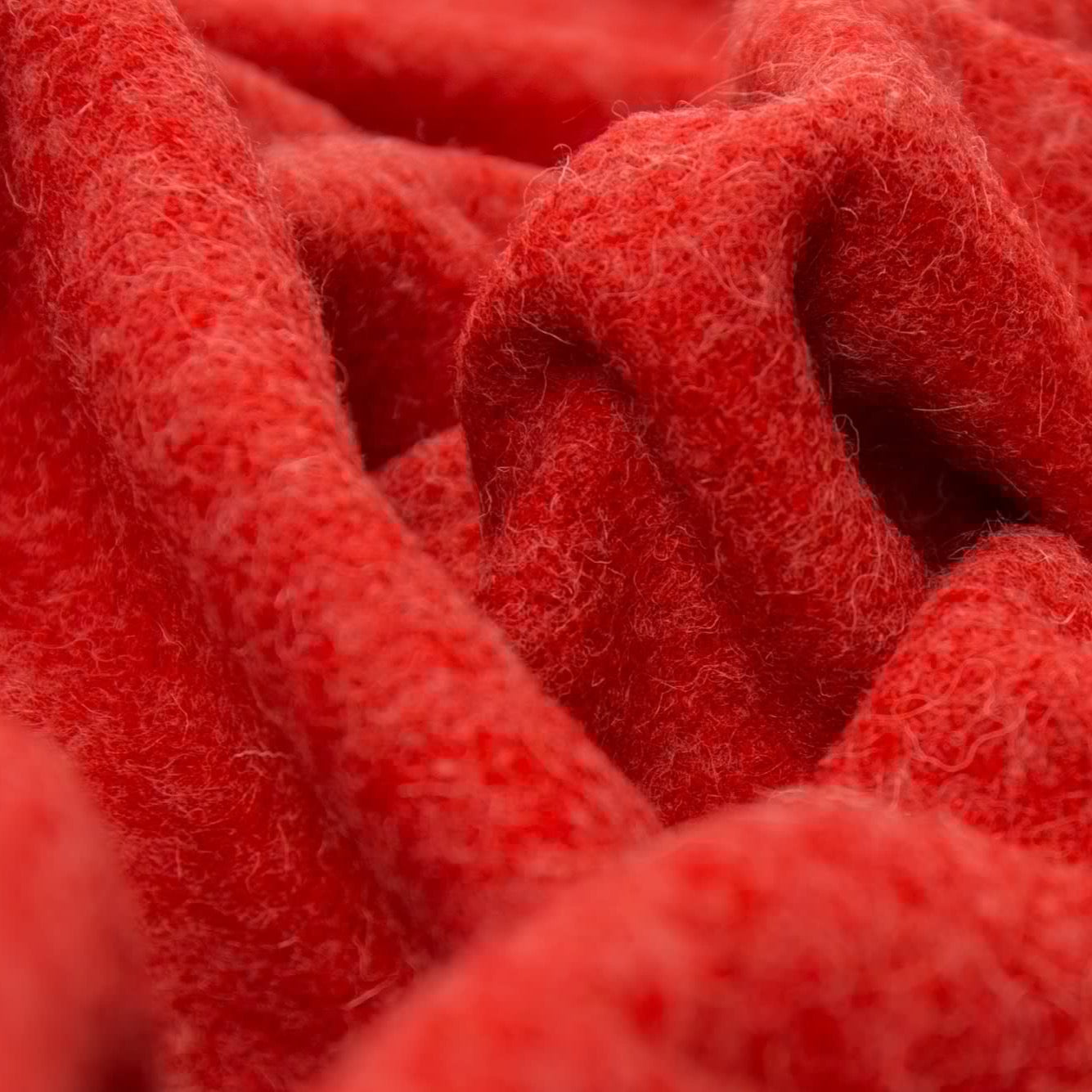 New Zealand Wool Blanket - Cherry