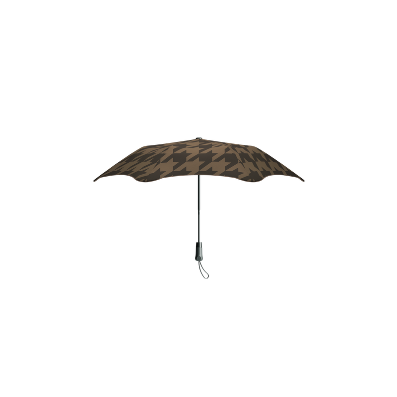 BLUNT Metro Umbrella Houndstooth Cocoa