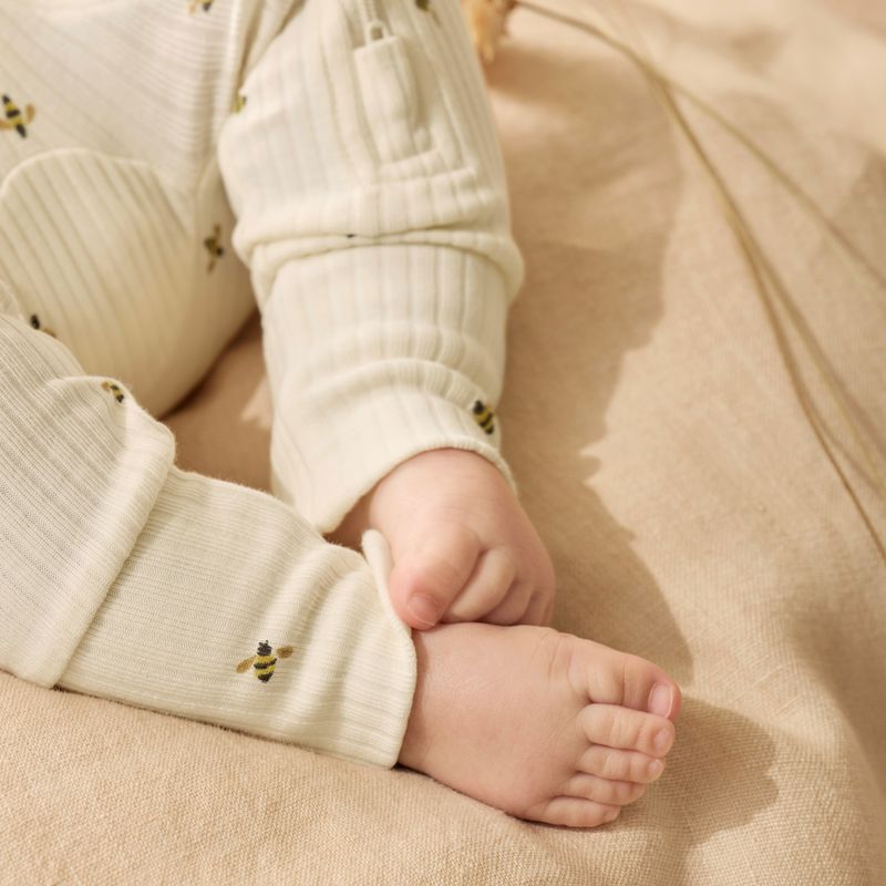 Bee Mine Organic Zipsuit