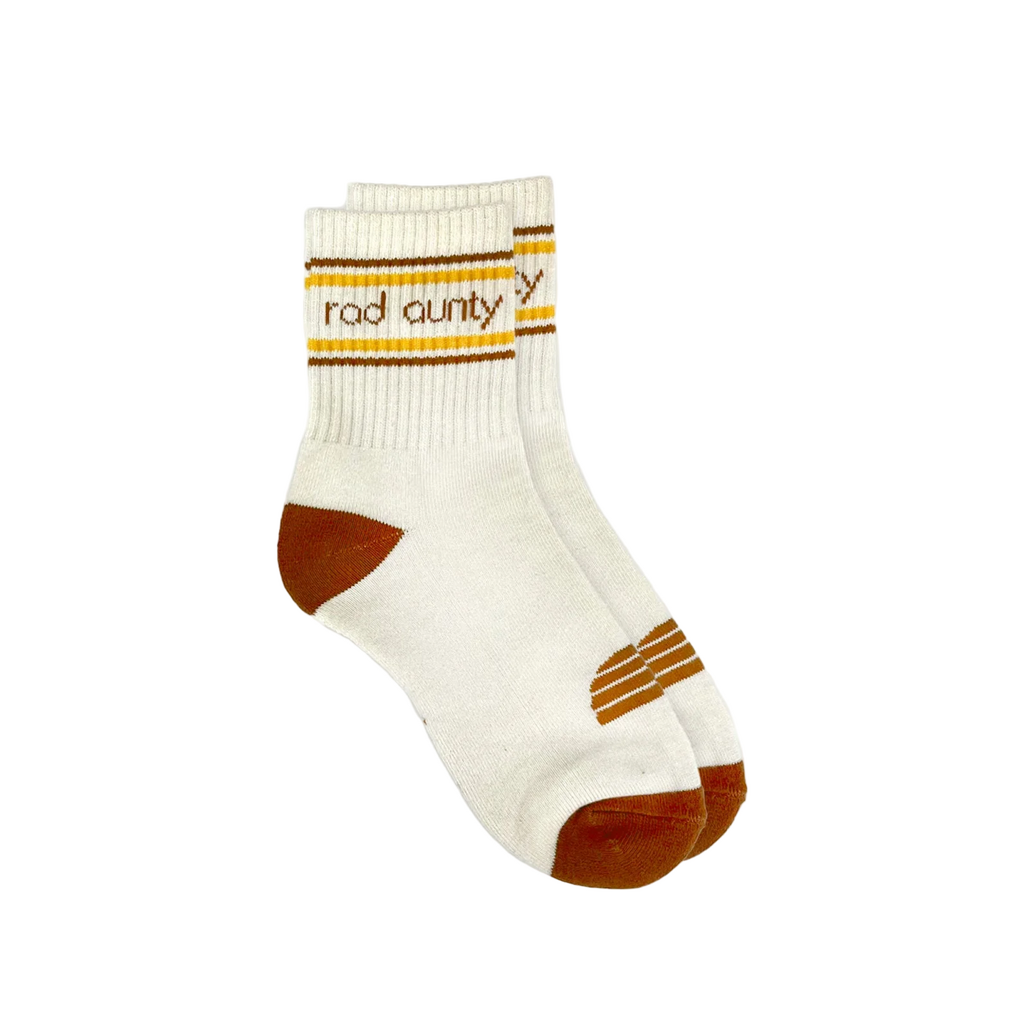 Rad Aunty Organic Cotton Crew Socks