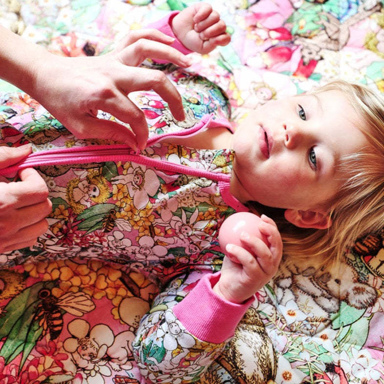 Pals Forever Organic Zip Romper