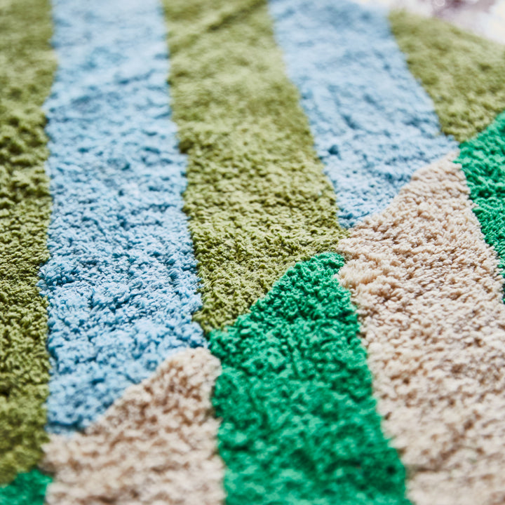 Keddie Stripe Bath Runner