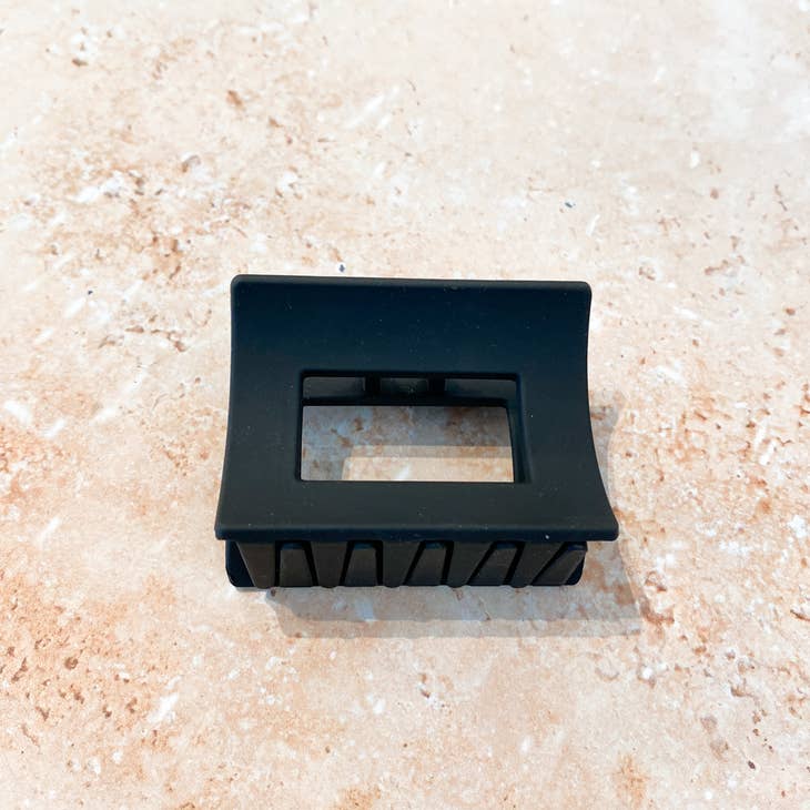 Matt Square Claw Clip