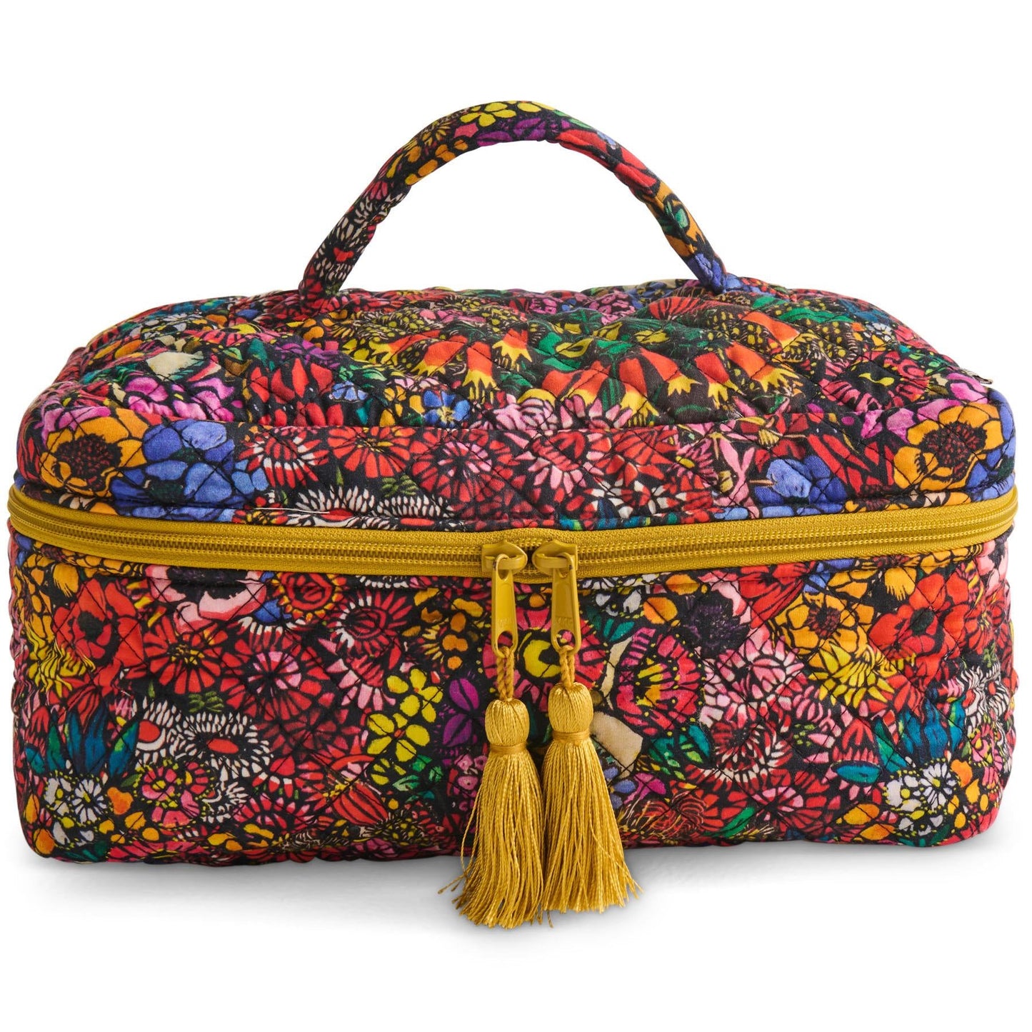 Paradise Quilted Cotton Toiletry Case