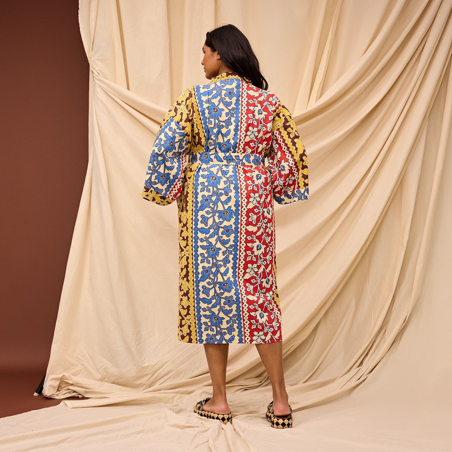 Vermillion Thea Cotton Robe