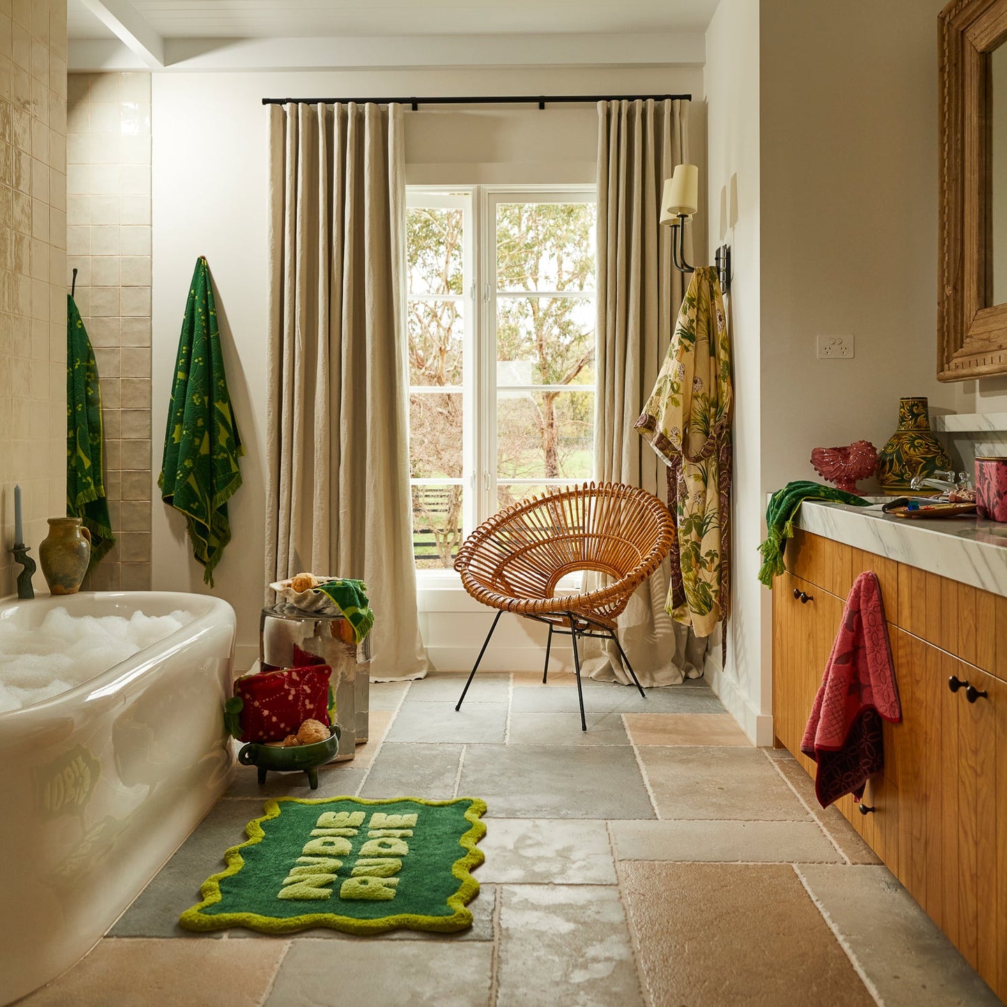 Kelp Amalie Nudie Bath Mat