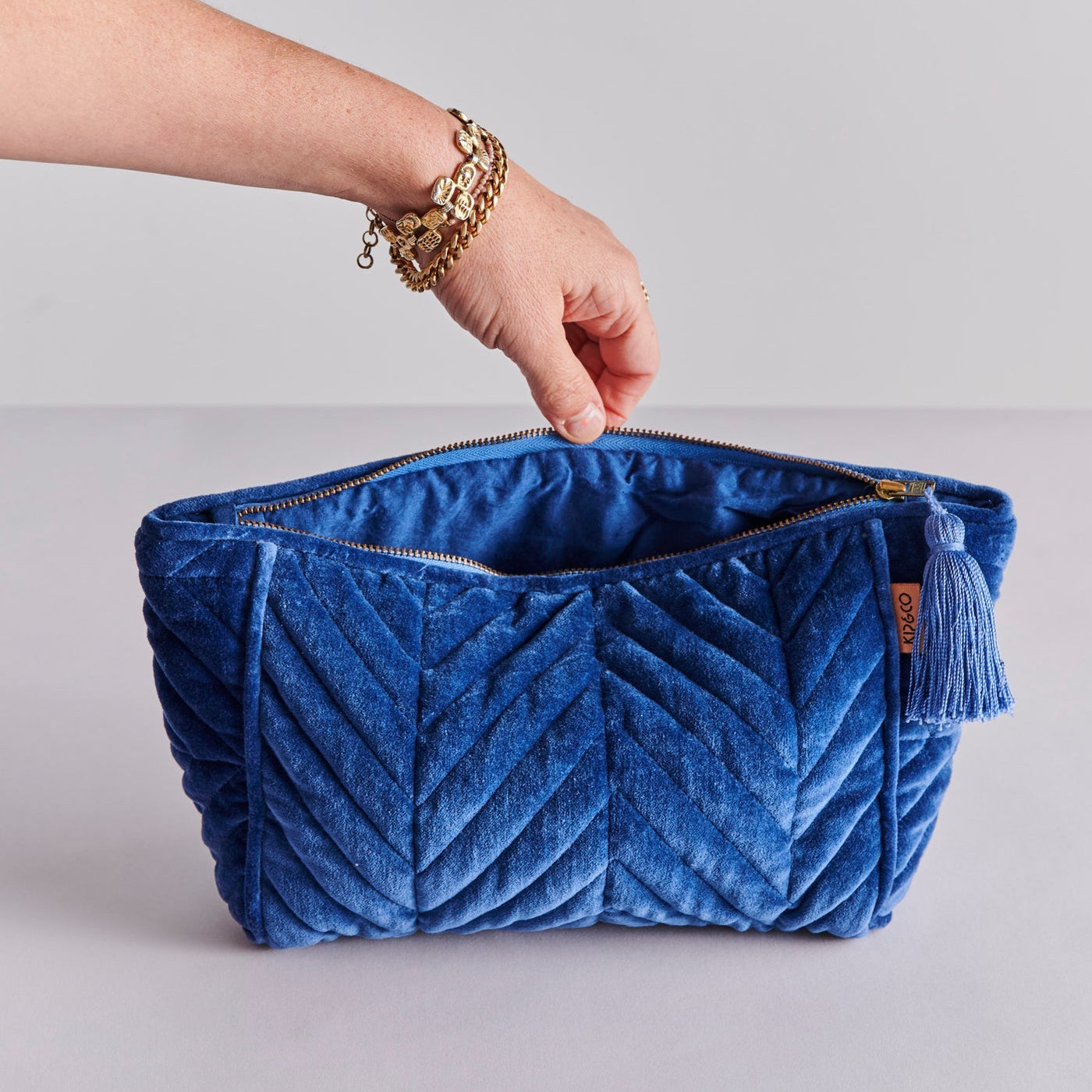 Ocean Dreamer Velvet Toiletry Bag