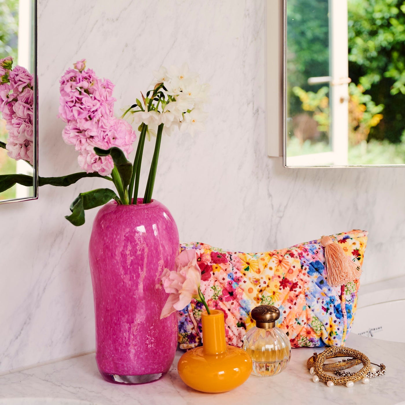 Posie Lane Velvet Toiletry Bag