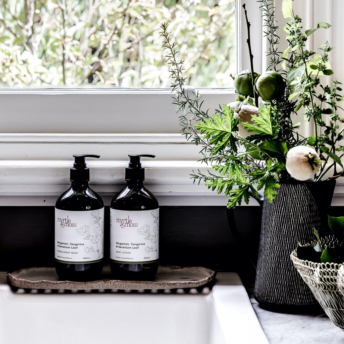 Bergamot, Tangerine & Geranium Leaf Hand & Body Wash 500ml