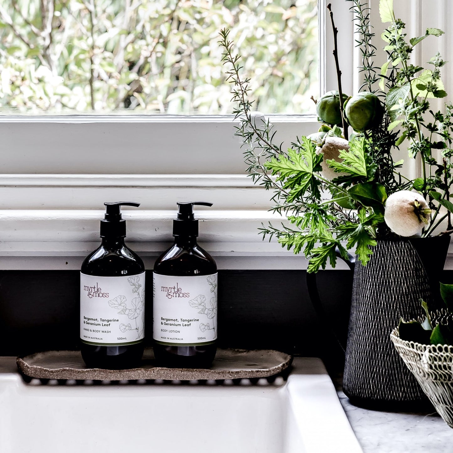 Bergamot, Tangerine & Geranium Leaf Body Lotion 500ml