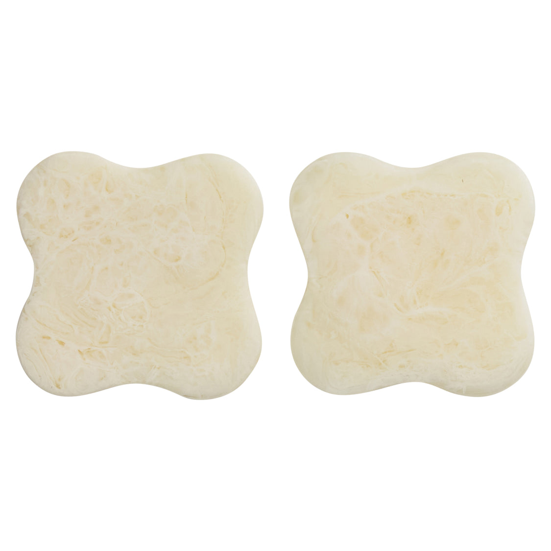 Malorie Coaster Set of 2 Pearl