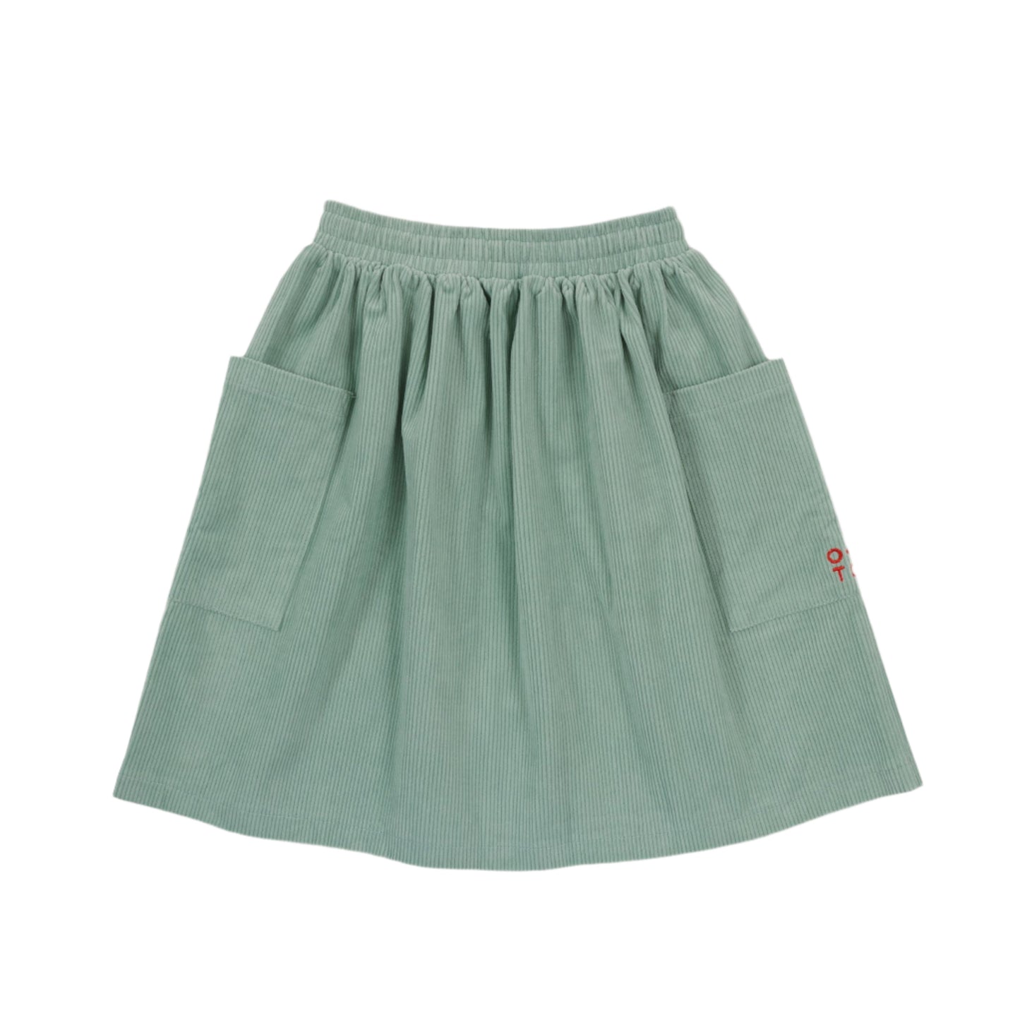 Glacier Corduroy Willow Midi Skirt