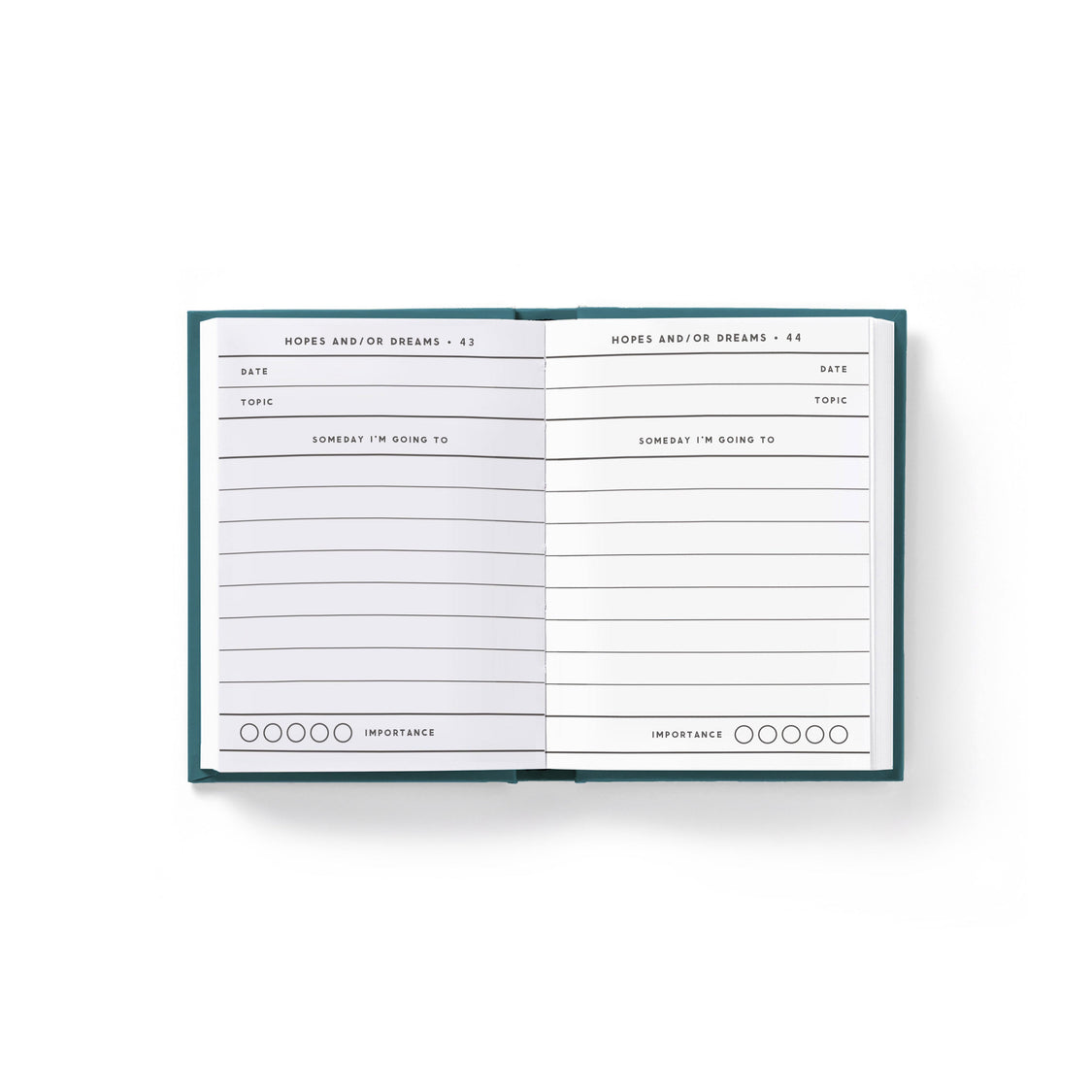 Tiny Hopes and Dreams Mini Notebook